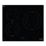 Cristal CI-58S3BX-1 58cm Built-in 3-zone Induction Cooker
